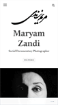 Mobile Screenshot of maryamzandi.com